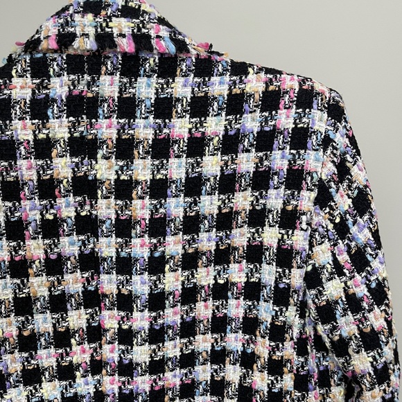 LOEIL multi color tweed jacket - Picture 3 of 6